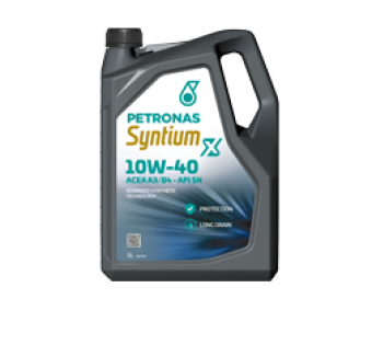 Petronas Syntium X 10W-40 A3/B4 - 4X5 Liter 1 Petronas Syntium X 10W-40 A3/B4 - 4X5 Liter